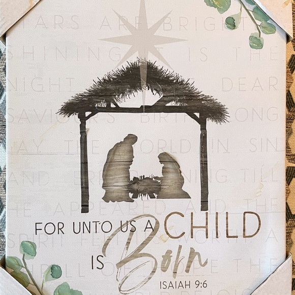 Other - FREE …Nativity Scene Wall Art 11X14” just pay shipping